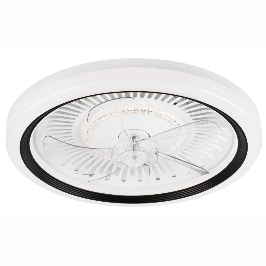 LED Loftlampe med ventilator dæmpbar GEMMA LED/37W/230V hvid + fjernbetjening
