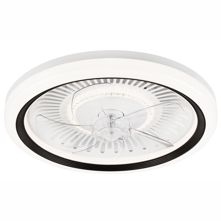 LED Loftlampe med ventilator dæmpbar GEMMA LED/37W/230V hvid + fjernbetjening