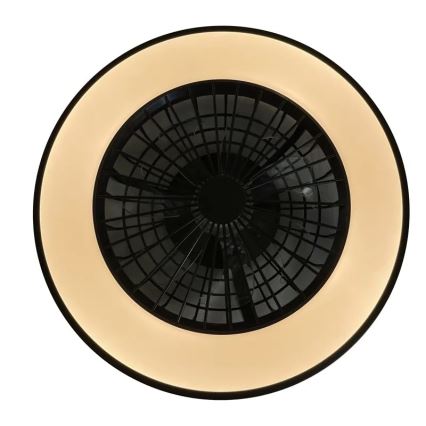 LED Dæmpbar loftlampe med ventilator OPAL LED/48W/230V 3000-6500K + fjernbetjening