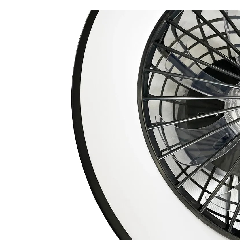 LED Dæmpbar loftlampe med ventilator OPAL LED/48W/230V 3000-6500K + fjernbetjening