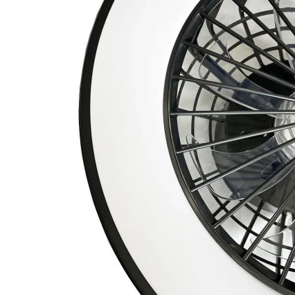 LED loftlampe med ventilator dæmpbar OPAL LED/48W/230V 3000-6500K + fjernbetjening
