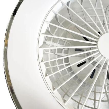 LED loftlampe med ventilator dæmpbar OPAL LED/48W/230V 3000-6500K + fjernbetjening