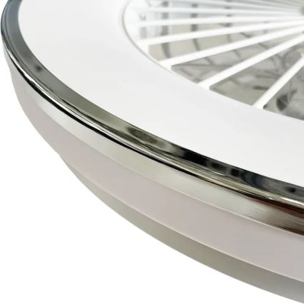 LED loftlampe med ventilator dæmpbar OPAL LED/48W/230V 3000-6500K + fjernbetjening