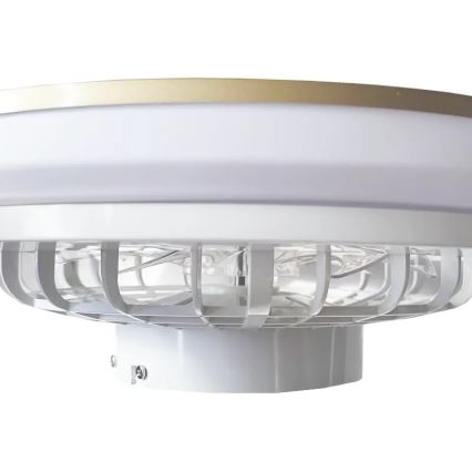 LED Loftlampe med ventilator dæmpbar OPAL LED/48W/230V 3000-6500K + fjernbetjening