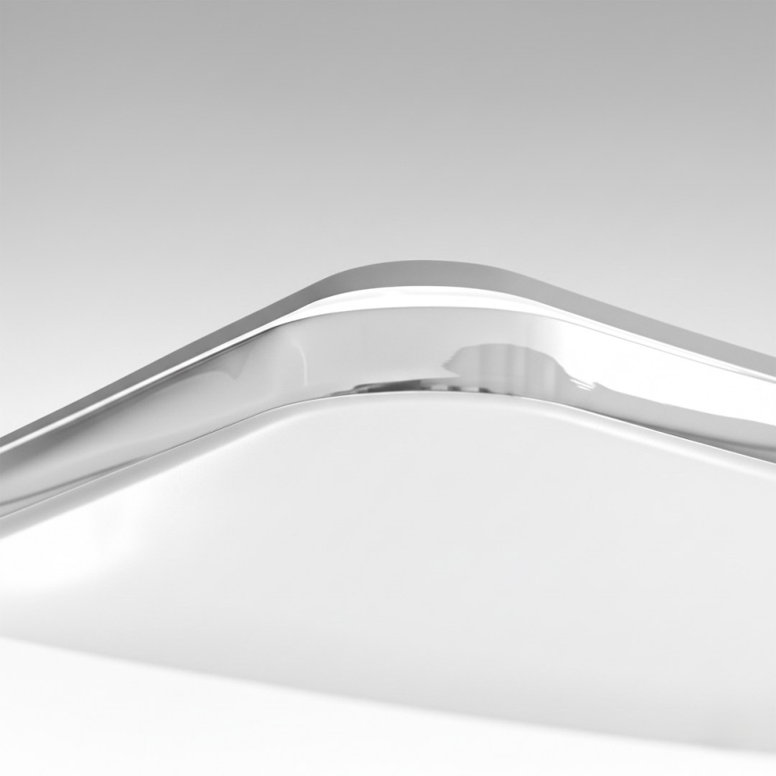 LED loftlampe NEMO LED/36W/230V 50x50 cm blank krom