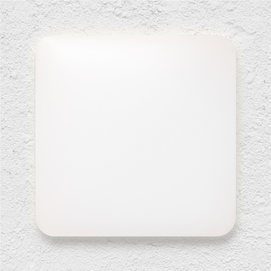 LED loftlampe NEMO LED/36W/230V 50x50 cm blank krom