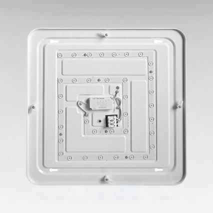 LED loftlampe NEMO LED/36W/230V 50x50 cm blank krom