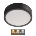 LED loftlampe NEXXO LED/12,5W/230V 3000/3500/4000K diam. 17 cm sort