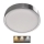 LED loftlampe NEXXO LED/21W/230V 3000/3500/4000K diam. 22,5 cm krom