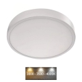 LED loftlampe NEXXO LED/28,5W/230V 3000/3500/4000K diam. 30 cm hvid