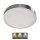 LED loftlampe NEXXO LED/28,5W/230V 3000/3500/4000K diameter 30 cm skinnende krom
