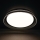 LED loftlampe NIFU LED/17,8W/230V diameter 43 cm hvid/sort