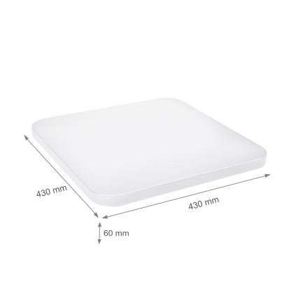 LED loftlampe NYMPHEA LED/36W/230V 6000K