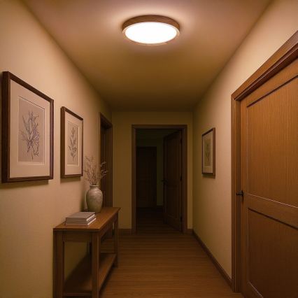 LED loftlampe ORINOKO LED/36W/230V Ø 48 cm beige