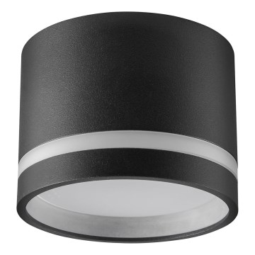LED loftlampe PARIS 1xGX53/6W/230V sort