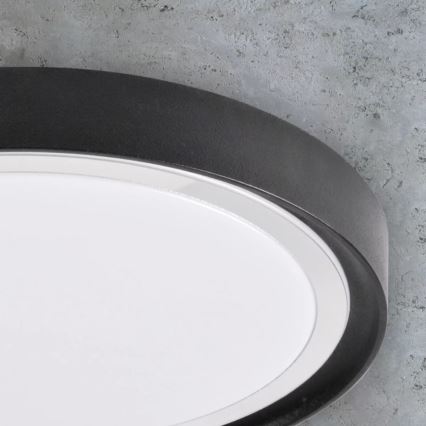 LED loftlampe PERSE LED/15W/230V sort