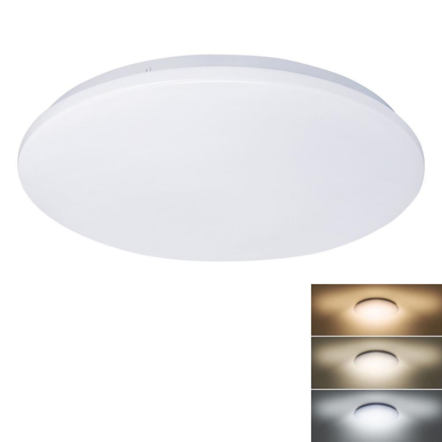 LED loftlampe PLAIN LED/24W/230V 3000K/4000K/6000K rund