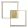 LED loftlampe RAMME LED/48W/230V mat eg