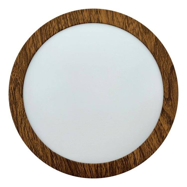 LED loftlampe RING LED/12W/230V 4200K diameter 16 cm brun