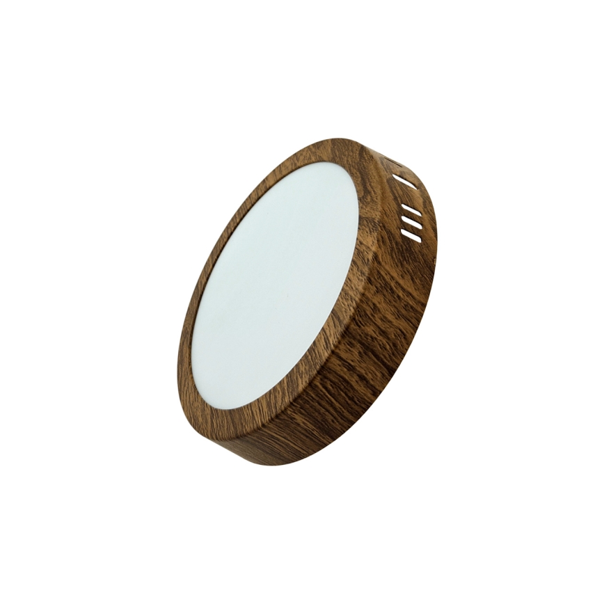 LED loftlampe RING LED/12W/230V 4200K diameter 16 cm brun