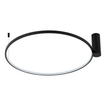LED loftlampe RING S LED/34W/230V 3000/4000/6000K Ø 60 cm sort
