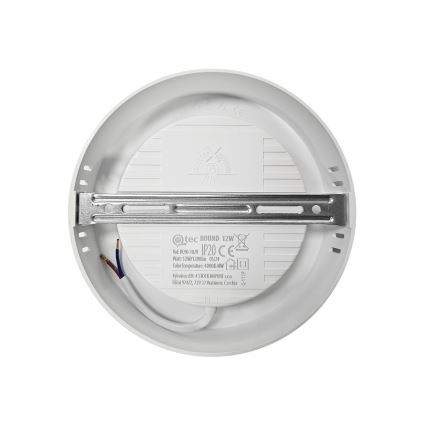 LED loftlampe ROUND LED/12W/230V 4000K diameter 16,7 cm hvid