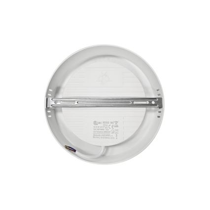 LED loftlampe ROUND LED/18W/230V 4000K diameter 21,5 cm hvid