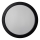 LED loftlampe ROUND LED/24W/230V 4000K diameter 28,8 cm sort
