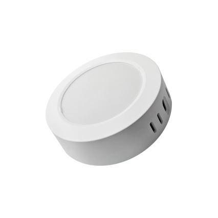 LED loftlampe ROUND LED/6W/230V 4000K diameter 12,1 cm hvid