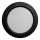 LED loftlampe ROUND LED/6W/230V 4000K diameter 12,1 cm sort