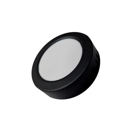 LED loftlampe ROUND LED/6W/230V 4000K diameter 12,1 cm sort