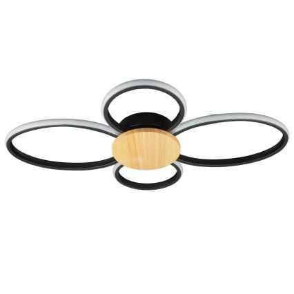LED-loftlampe SABINA LED/38W/230V, gummitræ