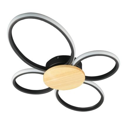 LED-loftlampe SABINA LED/38W/230V, gummitræ