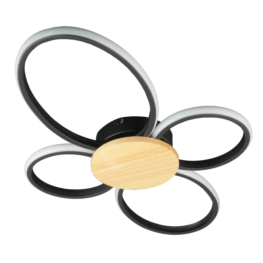 LED-loftlampe SABINA LED/38W/230V, gummitræ