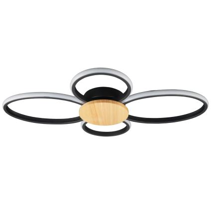 LED-loftlampe SABINA LED/38W/230V, gummitræ