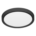 LED loftlampe SALY LED/32W/230V 3000/4000/6000K diameter 40 cm IP40 sort