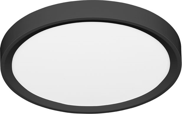 LED loftlampe SALY LED/40W/230V 3000/4000/6000K diameter 50 cm IP40 sort