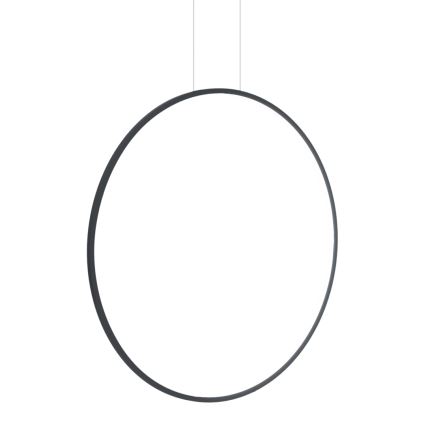 LED lysekrone på kabel SATURNO LED/46W/230V Ø 80 cm IP44 antracit