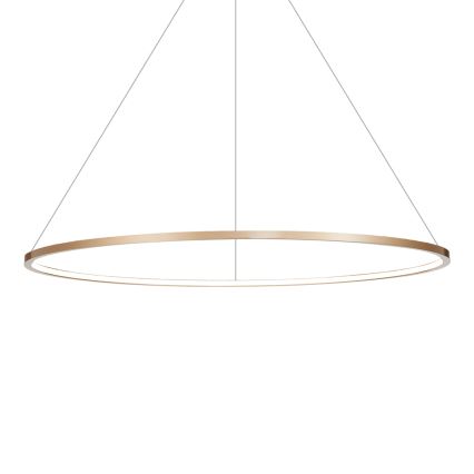 LED lysekrone på kabel SATURNO LED/57W/230V Ø 100 cm IP44 guld