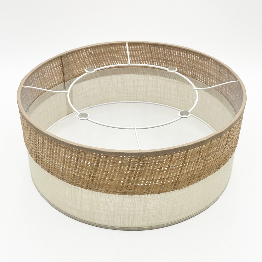 LED loftlampe SIRJA BOHO LED/20W/230V 4000K Ø 35 cm beige/creme