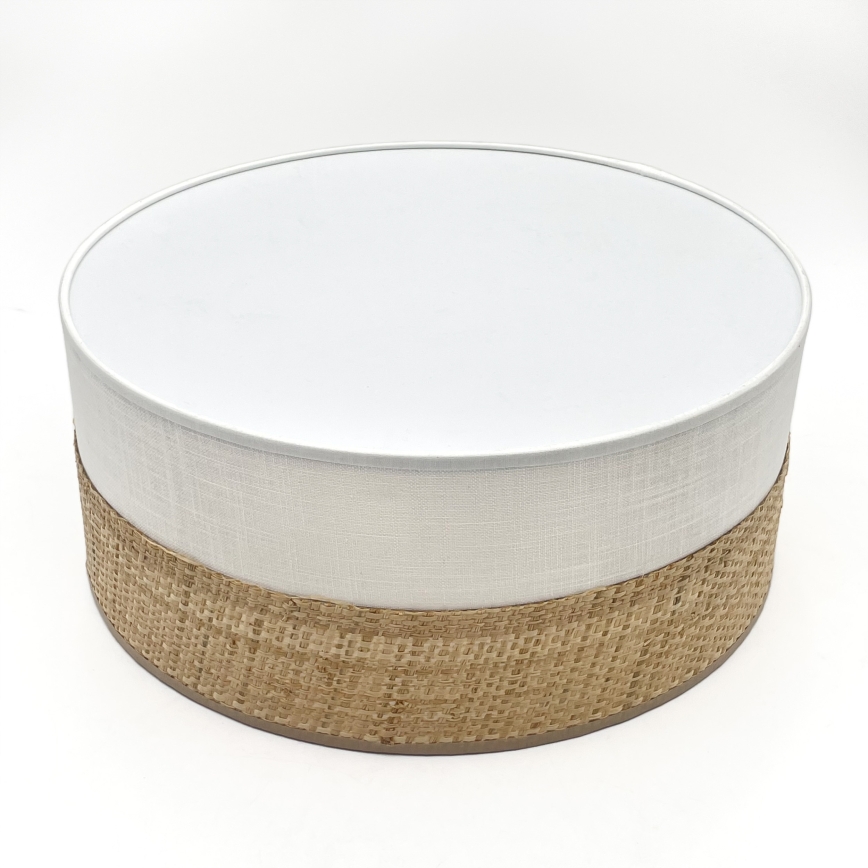 LED-loftlampe SIRJA BOHO LED/20W/230V 4000K Ø 35 cm beige/hvid