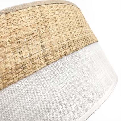 LED-loftlampe SIRJA BOHO LED/20W/230V 4000K Ø 35 cm beige/hvid