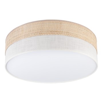 LED loftlampe SIRJA BOHO LED/36W/230V 4000K Ø45 cm beige/creme