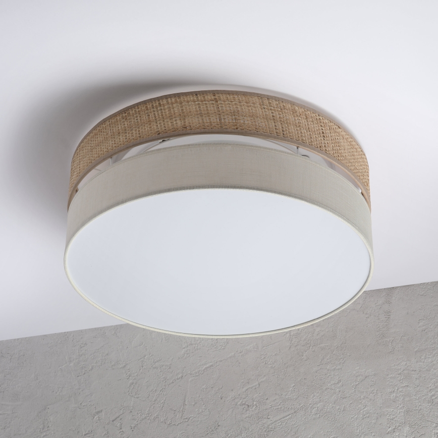 SIRJA BOHO LED-loftlampe, 36W, 230V, 4000K, Ø 45 cm, beige/creme