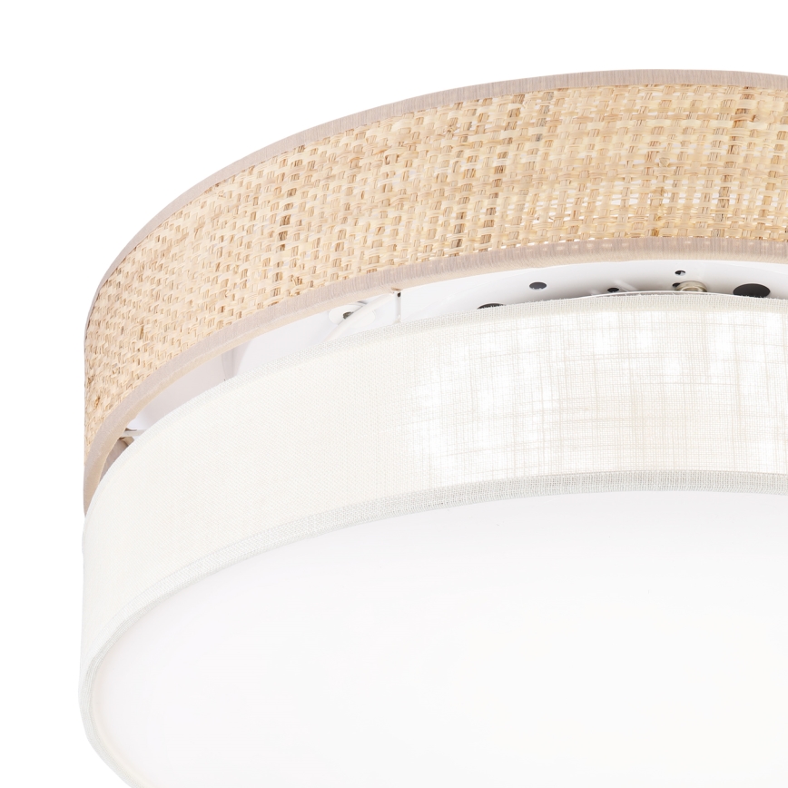 SIRJA BOHO LED-loftlampe, 36W, 230V, 4000K, Ø 45 cm, beige/creme