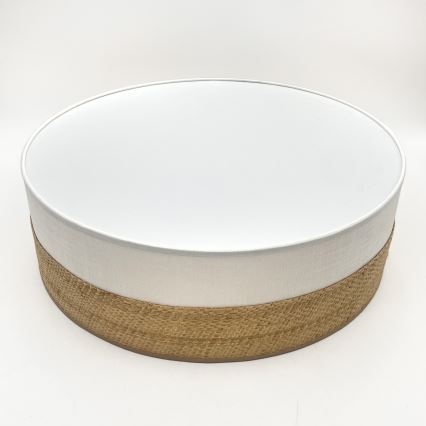 LED loftlampe SIRJA BOHO LED/36W/230V 4000K Ø 45 cm beige/hvid