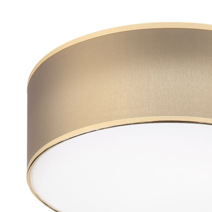 LED loftlampe SIRJA LED/20W/230V 4000K Ø 35 cm brun/guld