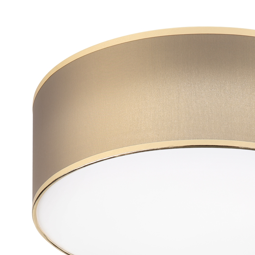 LED loftlampe SIRJA LED/20W/230V 4000K Ø 35 cm brun/guld