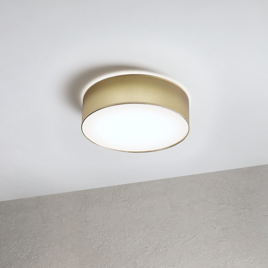 LED loftlampe SIRJA LED/36W/230V 4000K Ø 45 cm brun/guld