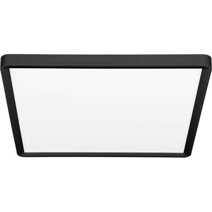 LED loftlampe TERY LED/24W/230V 3000/4000/6000K 30x30 cm IP40 sort